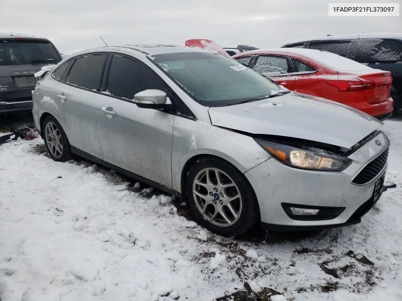 2015 Ford Focus Se VIN: 1FADP3F21FL373097 Lot: 37338794