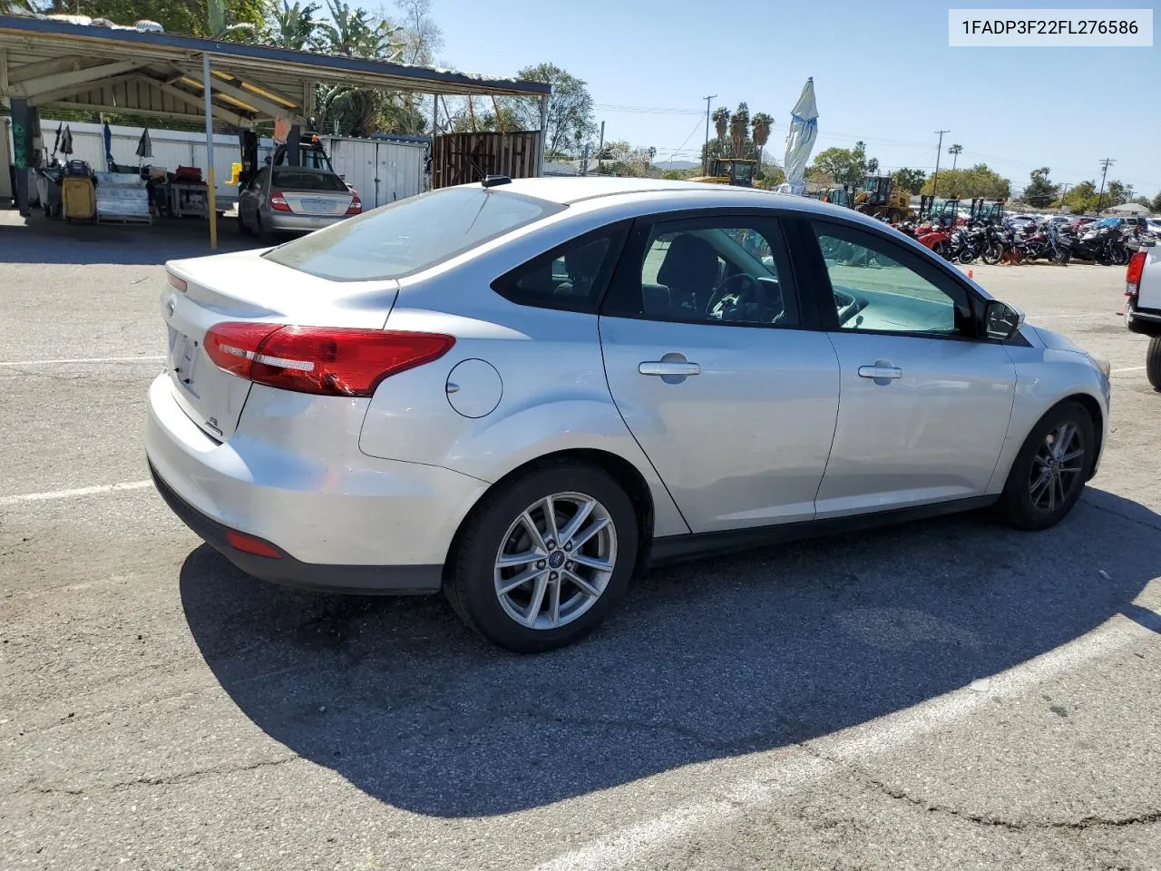 2015 Ford Focus Se VIN: 1FADP3F22FL276586 Lot: 46886414