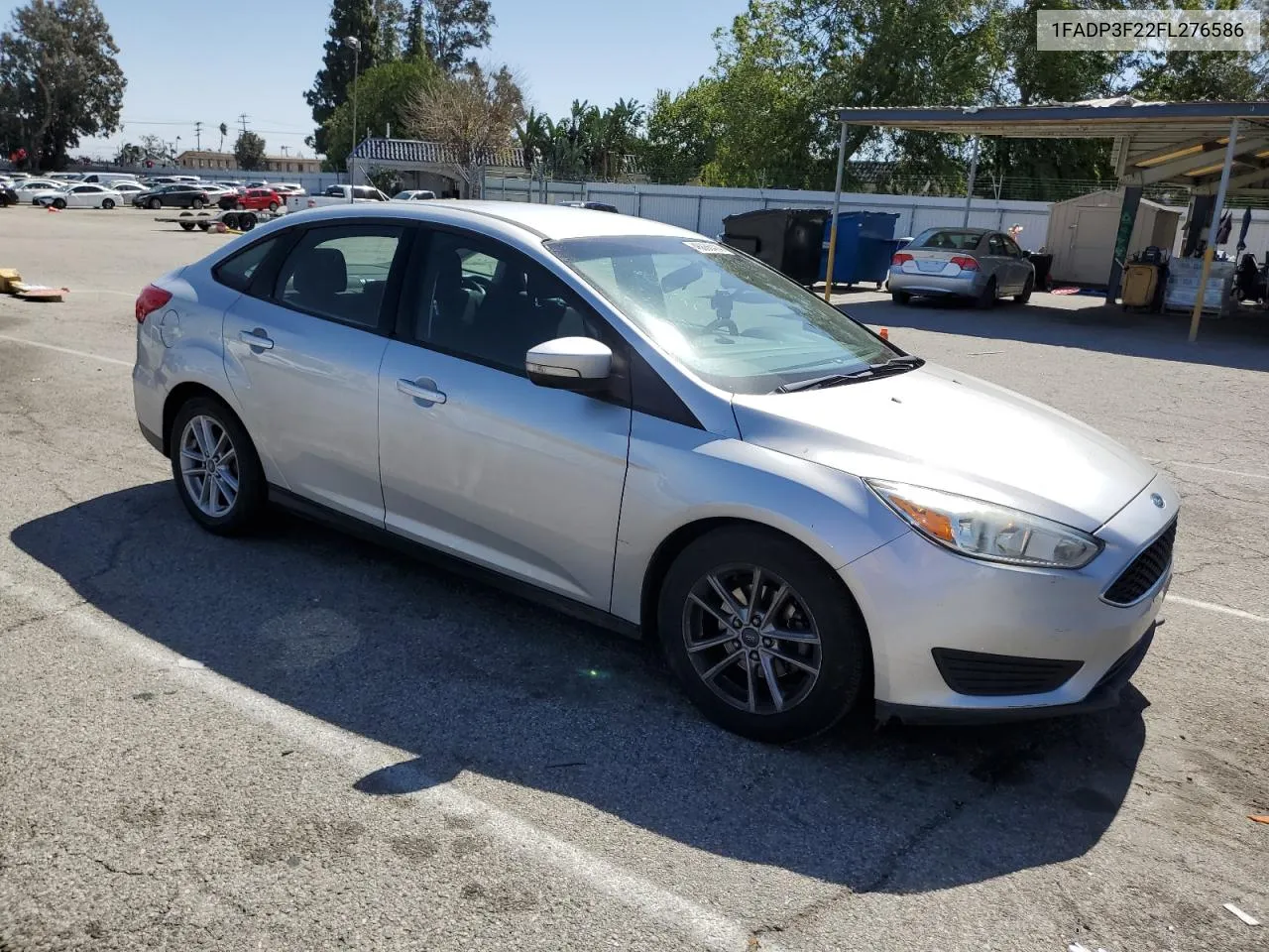 2015 Ford Focus Se VIN: 1FADP3F22FL276586 Lot: 46886414