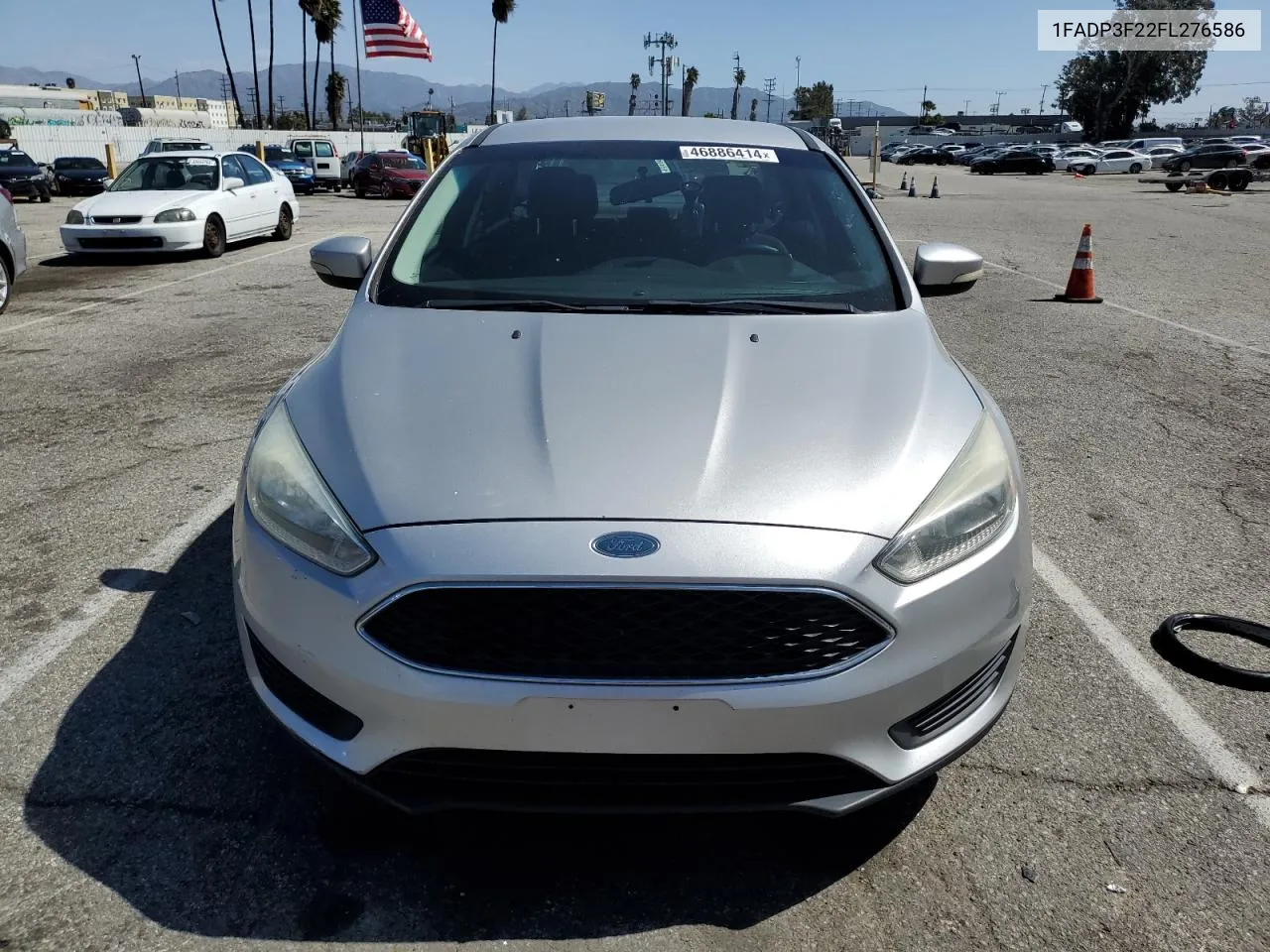 2015 Ford Focus Se VIN: 1FADP3F22FL276586 Lot: 46886414