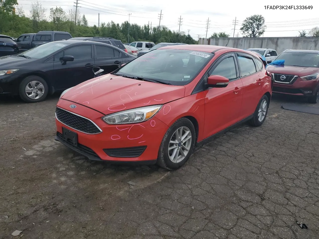 1FADP3K24FL333649 2015 Ford Focus Se