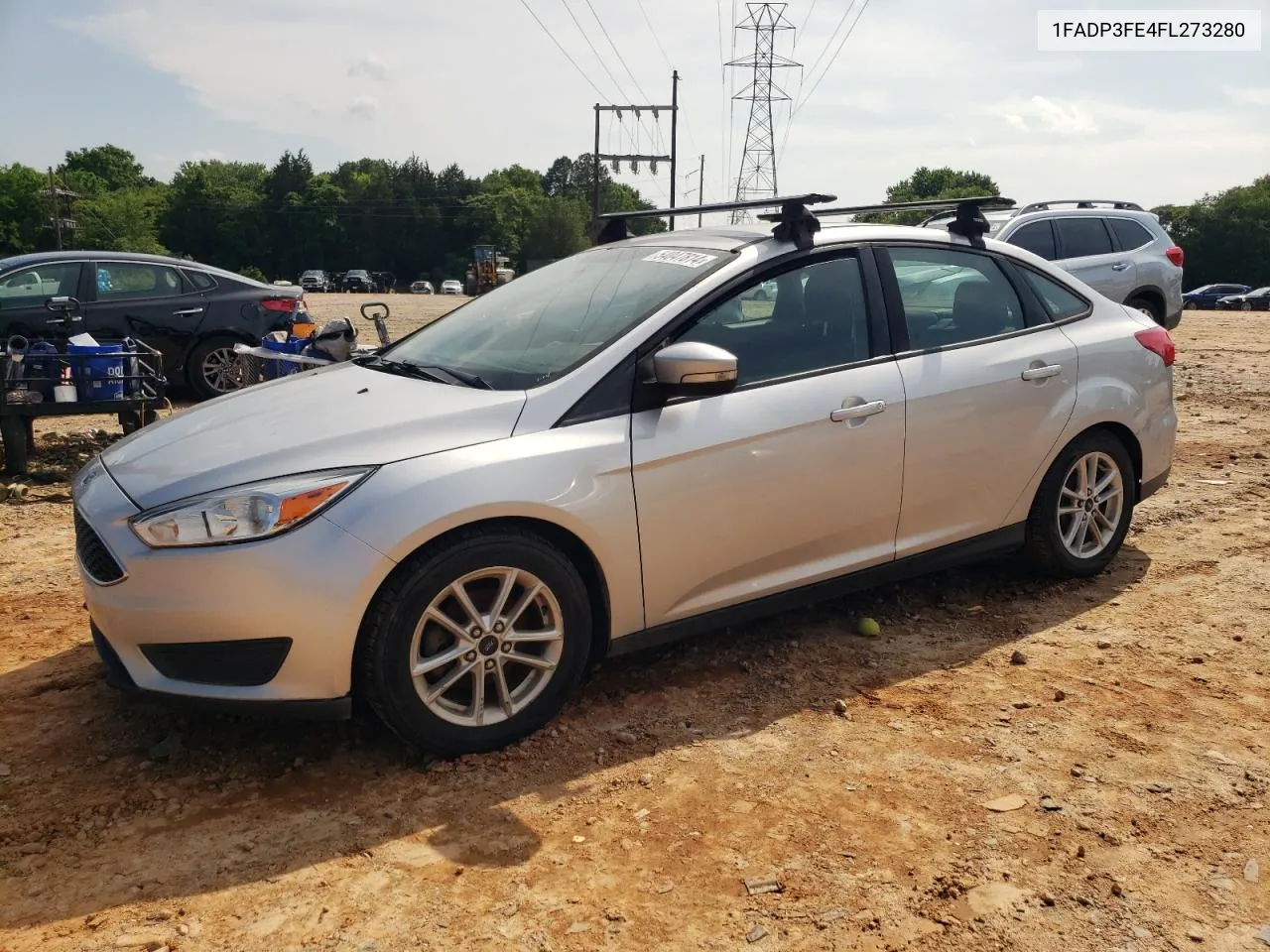 2015 Ford Focus Se VIN: 1FADP3FE4FL273280 Lot: 54047814