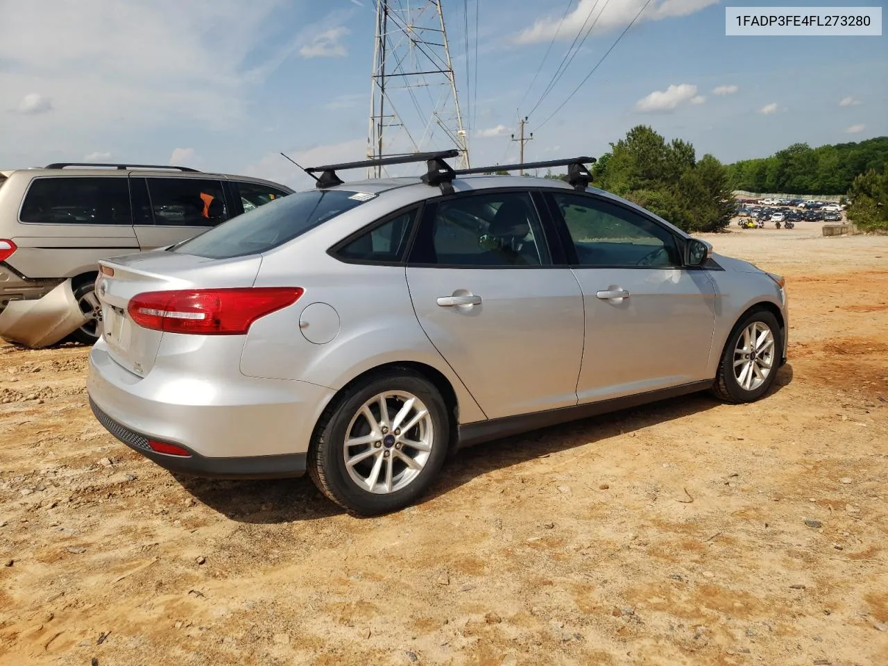 2015 Ford Focus Se VIN: 1FADP3FE4FL273280 Lot: 54047814