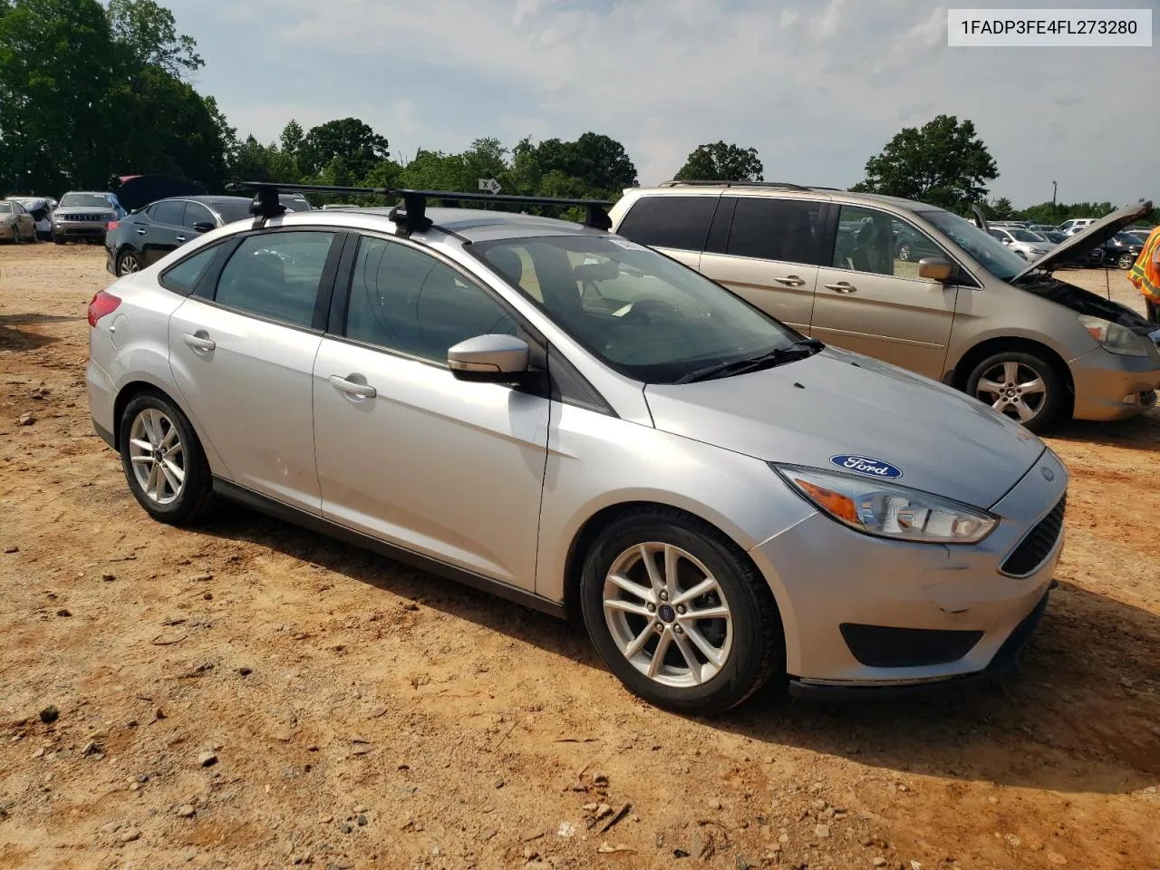 2015 Ford Focus Se VIN: 1FADP3FE4FL273280 Lot: 54047814