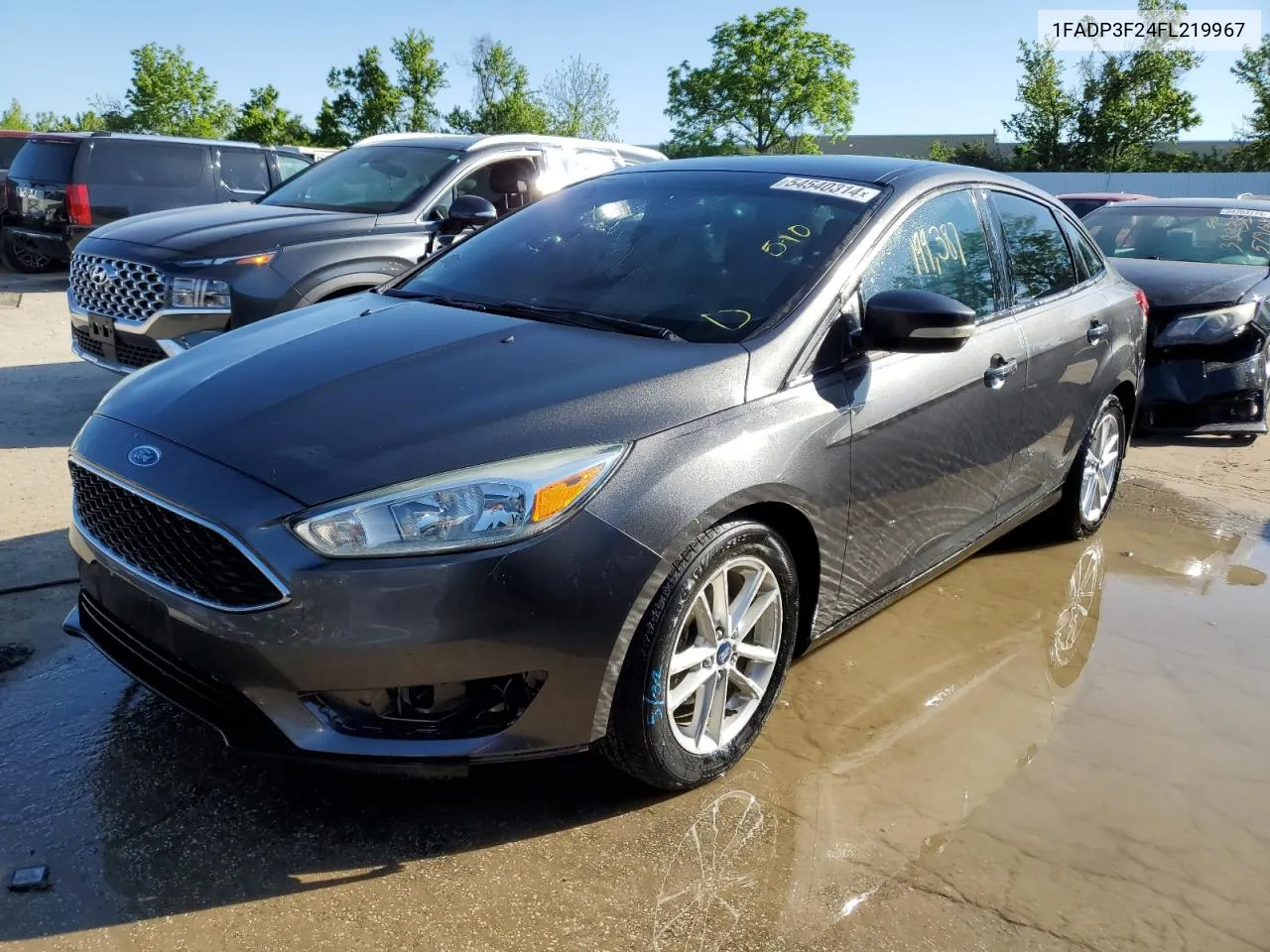 2015 Ford Focus Se VIN: 1FADP3F24FL219967 Lot: 54540314