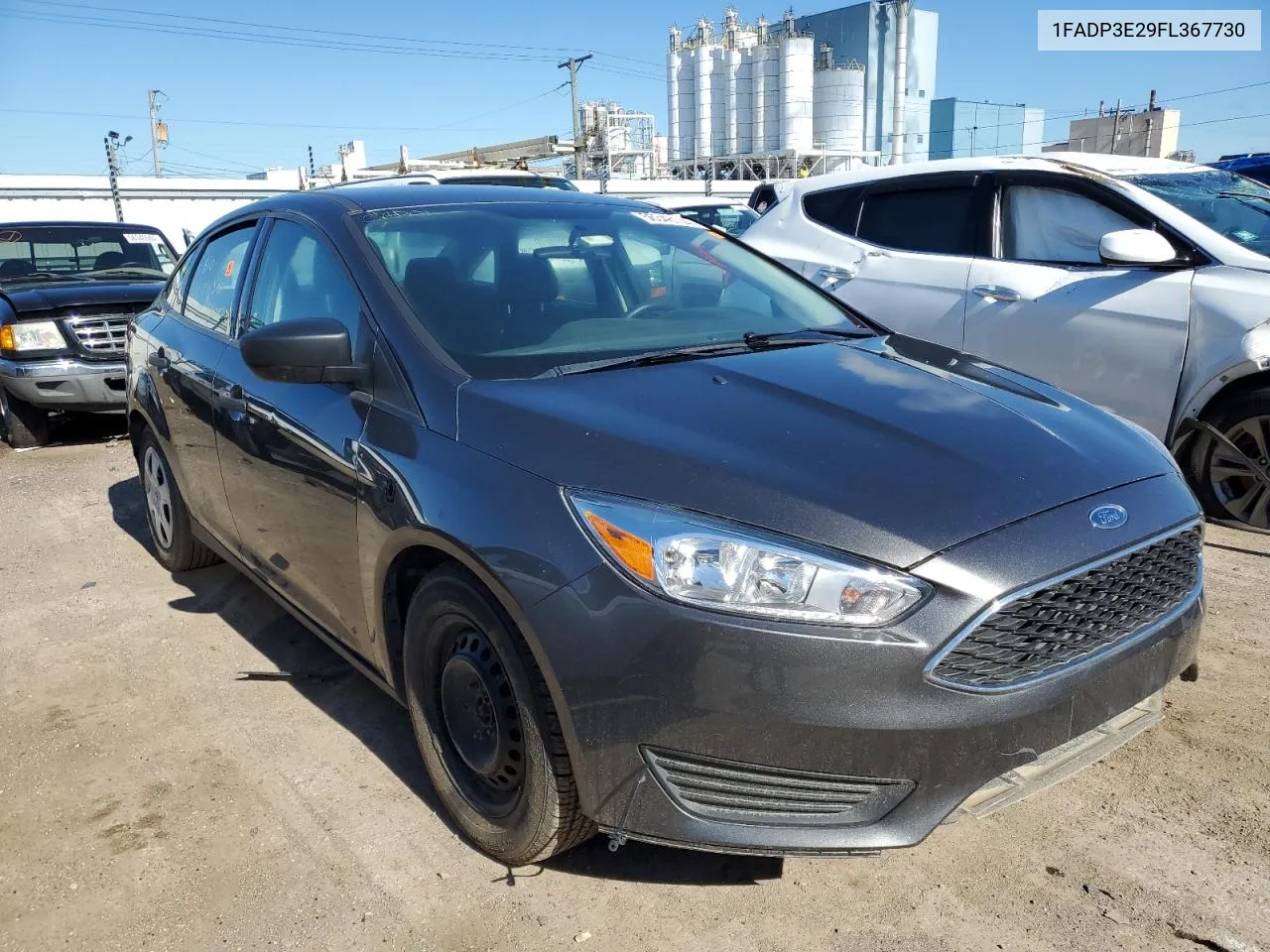 2015 Ford Focus S VIN: 1FADP3E29FL367730 Lot: 56348134