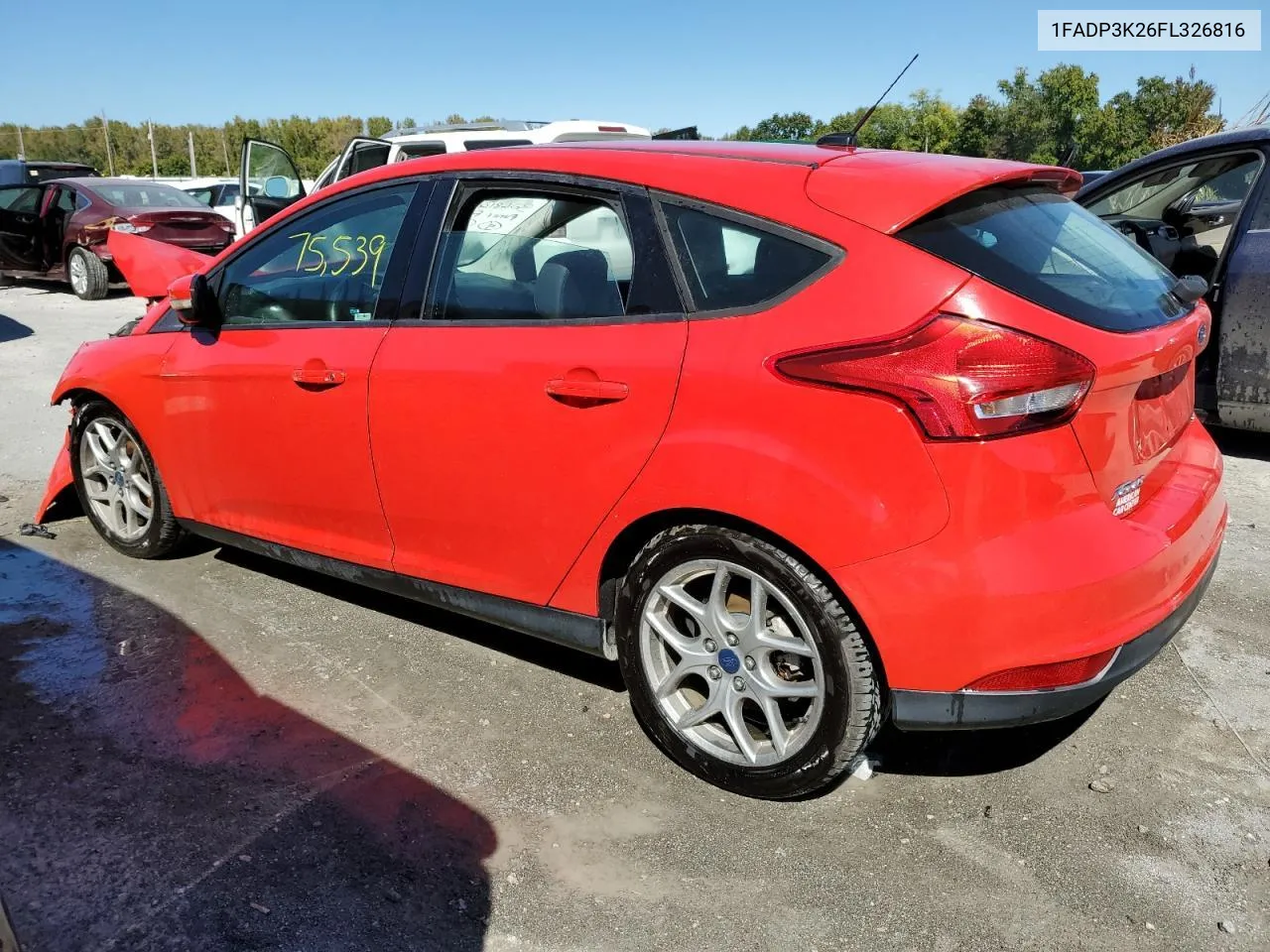 1FADP3K26FL326816 2015 Ford Focus Se