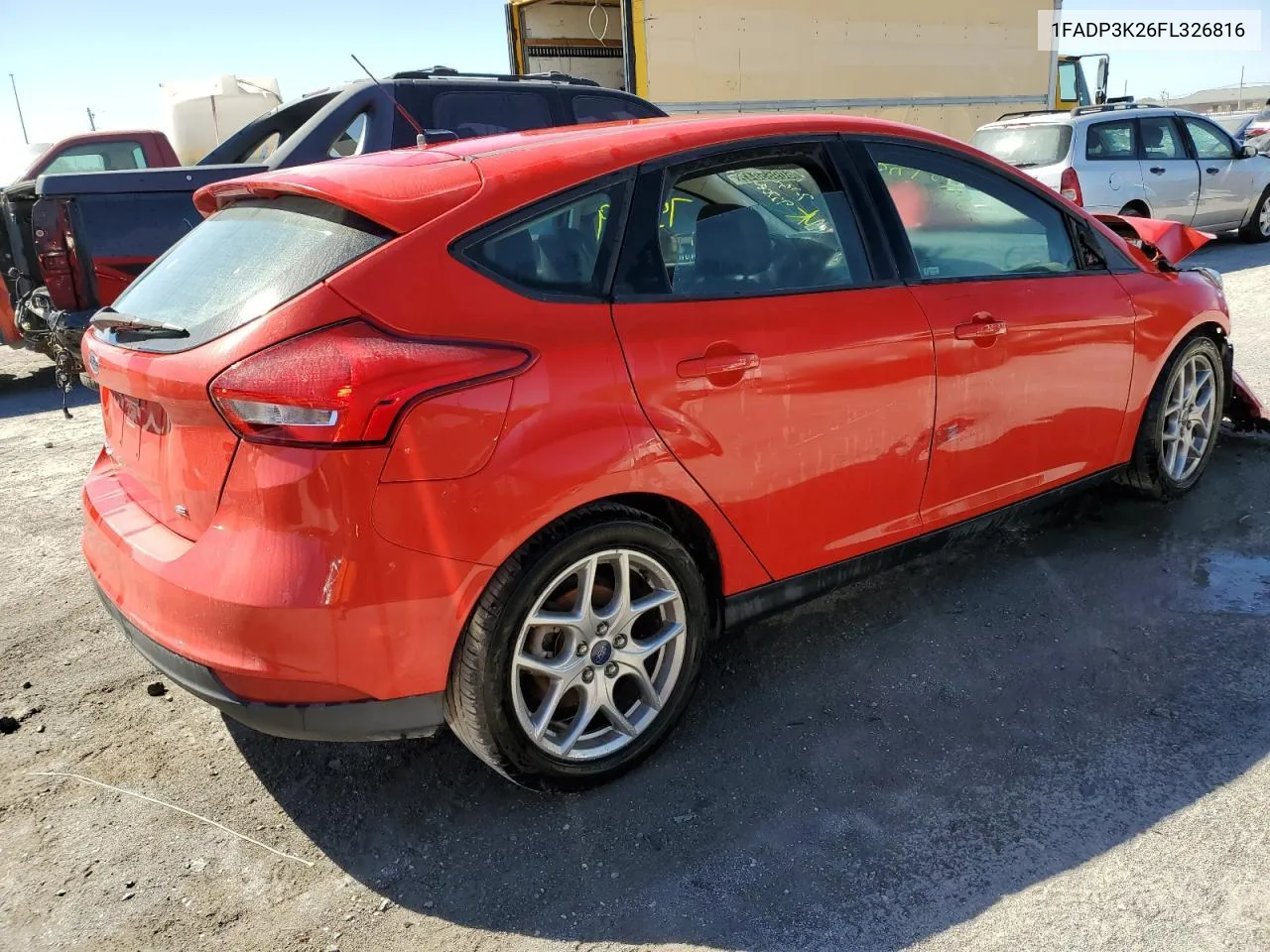 2015 Ford Focus Se VIN: 1FADP3K26FL326816 Lot: 56466123