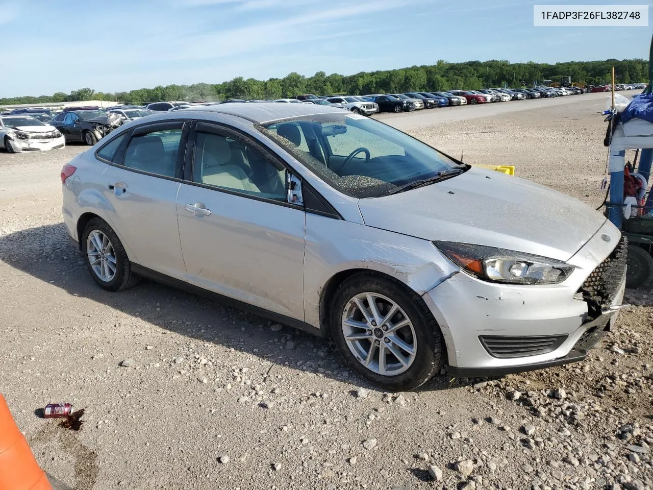 2015 Ford Focus Se VIN: 1FADP3F26FL382748 Lot: 56515164