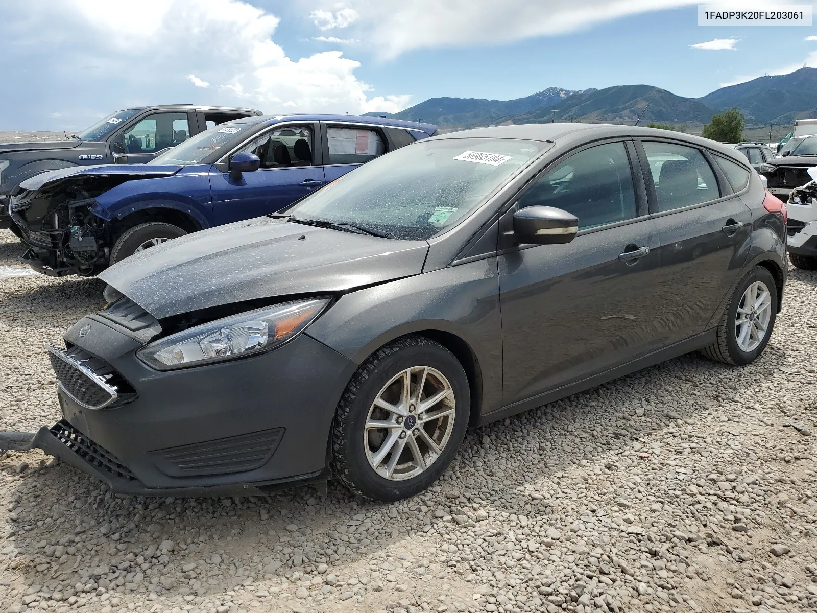 2015 Ford Focus Se VIN: 1FADP3K20FL203061 Lot: 56965184