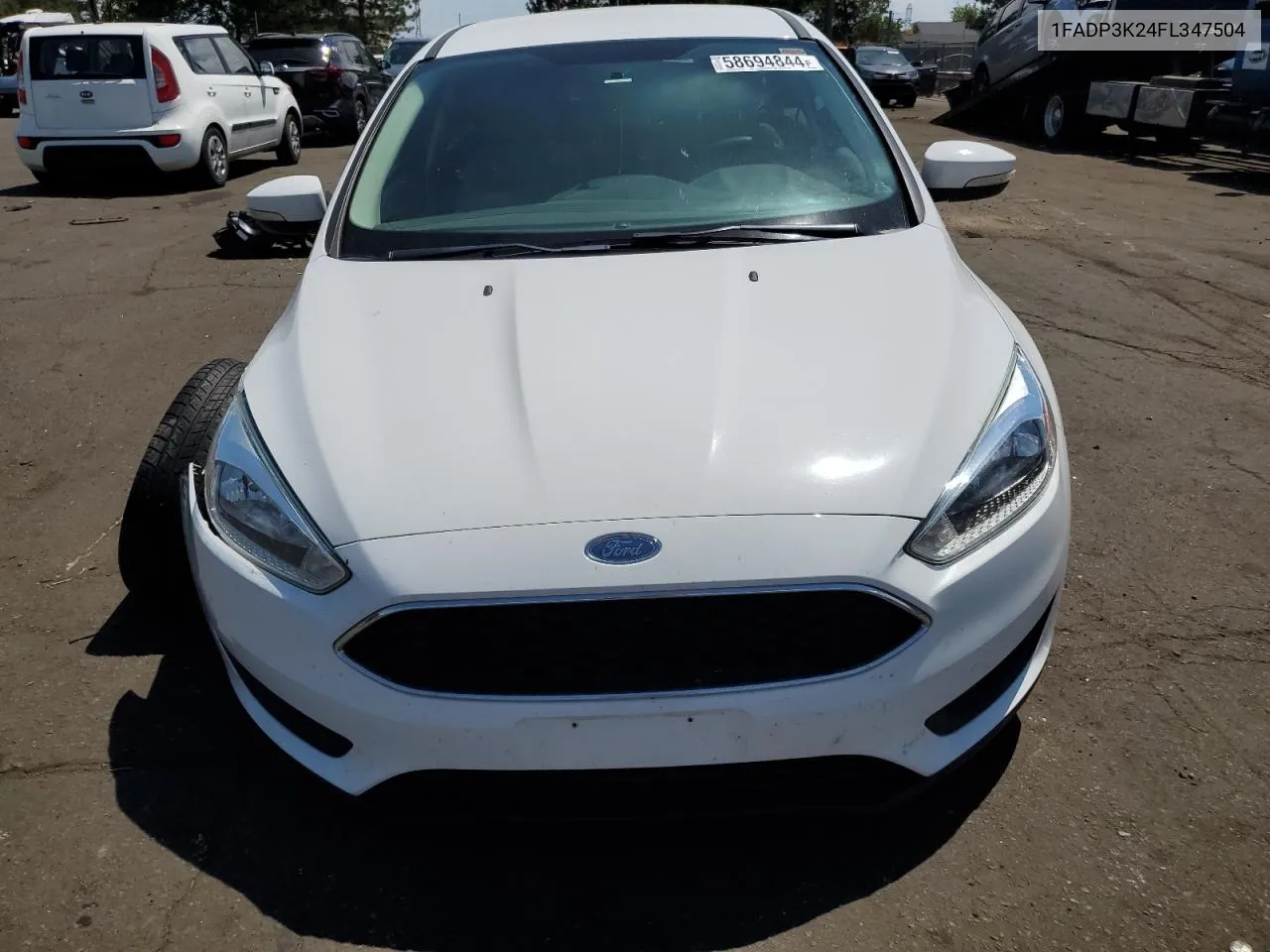 2015 Ford Focus Se VIN: 1FADP3K24FL347504 Lot: 58694844