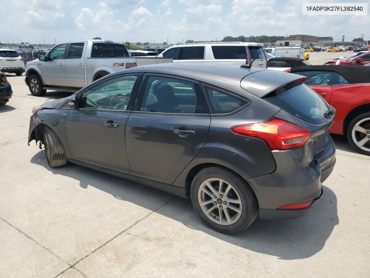 2015 Ford Focus Se VIN: 1FADP3K27FL382540 Lot: 58950644