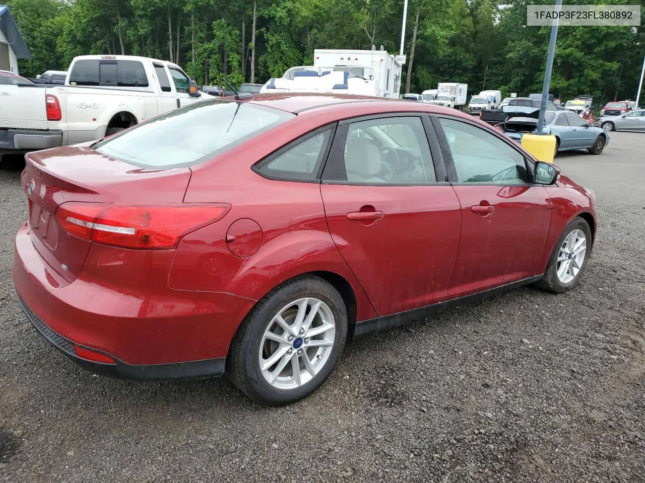 1FADP3F23FL380892 2015 Ford Focus Se