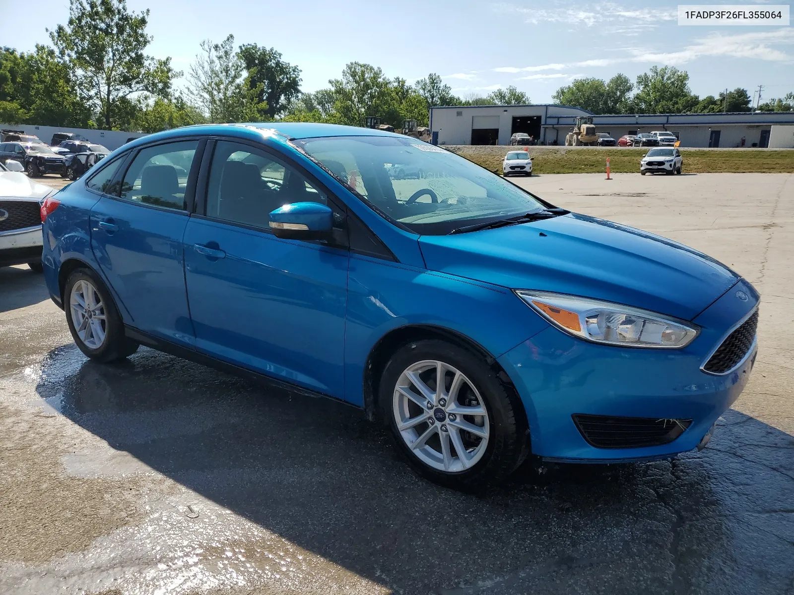 2015 Ford Focus Se VIN: 1FADP3F26FL355064 Lot: 59596474