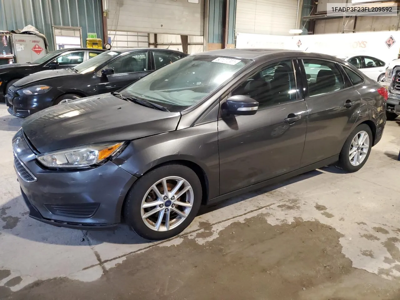 2015 Ford Focus Se VIN: 1FADP3F23FL209592 Lot: 60127244