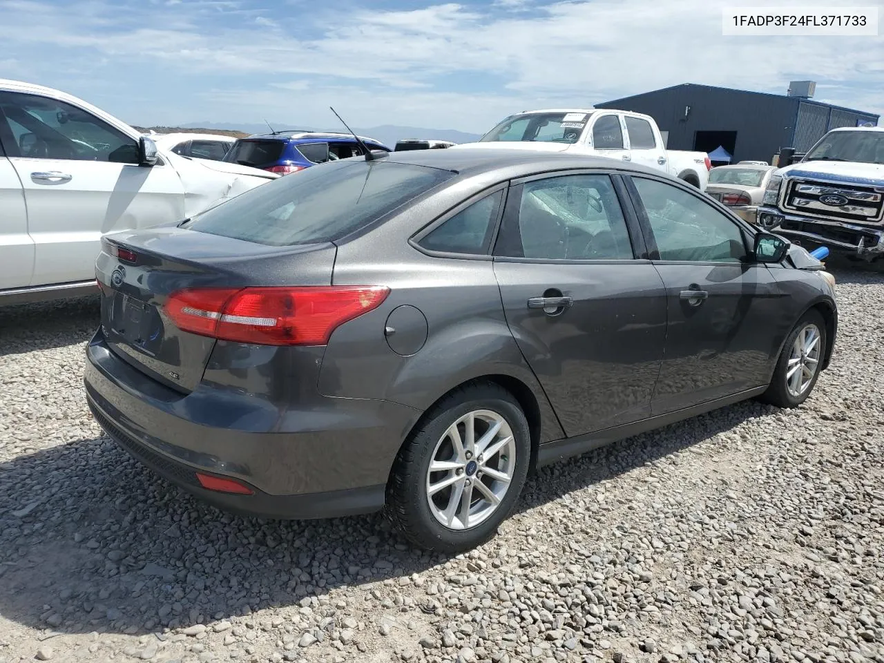 2015 Ford Focus Se VIN: 1FADP3F24FL371733 Lot: 60545484