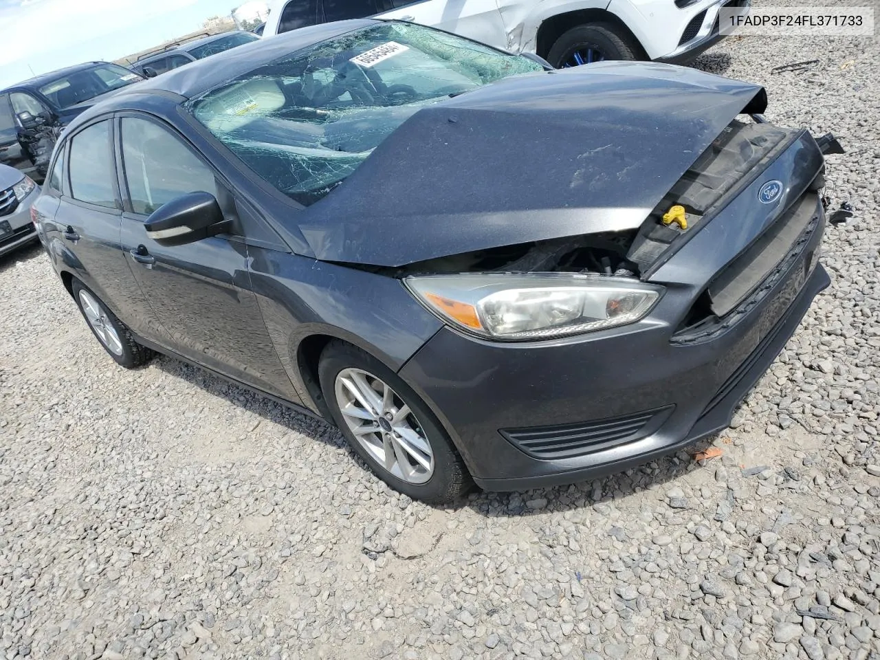 2015 Ford Focus Se VIN: 1FADP3F24FL371733 Lot: 60545484