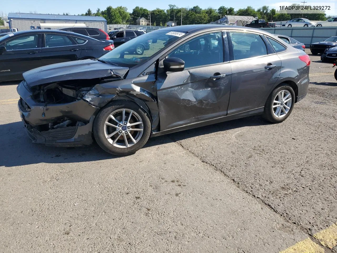 2015 Ford Focus Se VIN: 1FADP3F24FL329272 Lot: 61869974