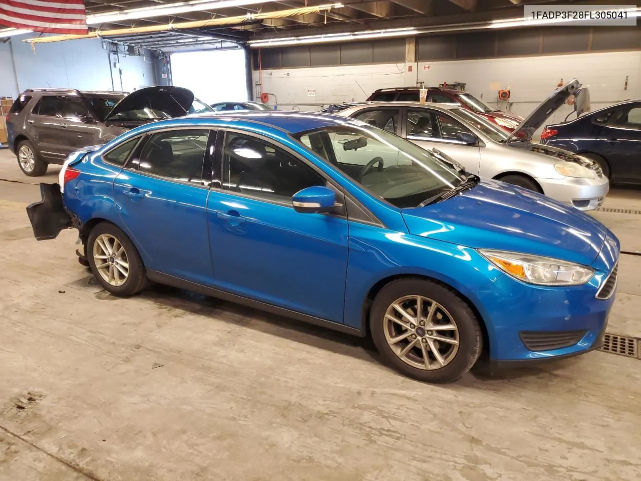 2015 Ford Focus Se VIN: 1FADP3F28FL305041 Lot: 62679774