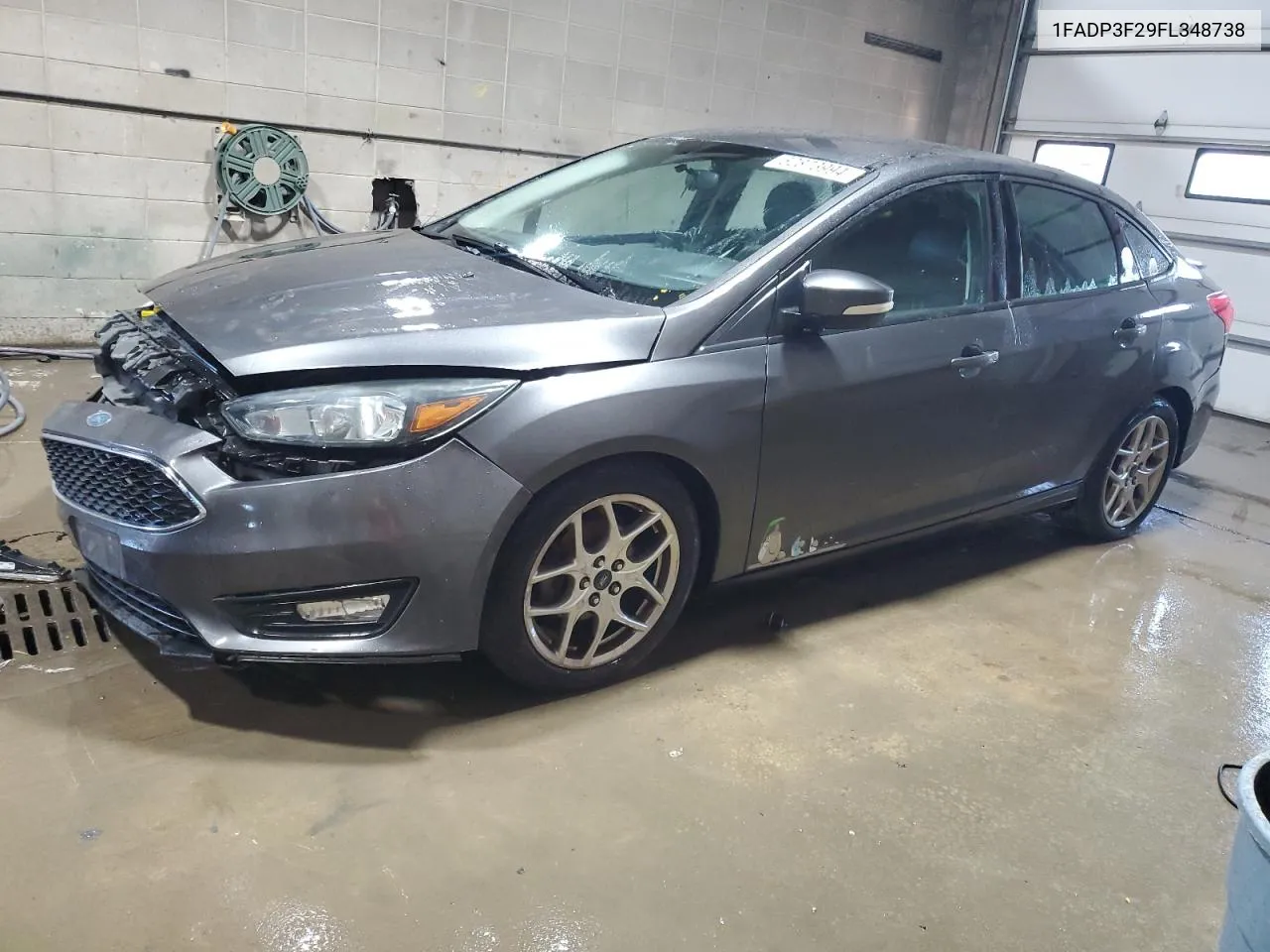 2015 Ford Focus Se VIN: 1FADP3F29FL348738 Lot: 62873994