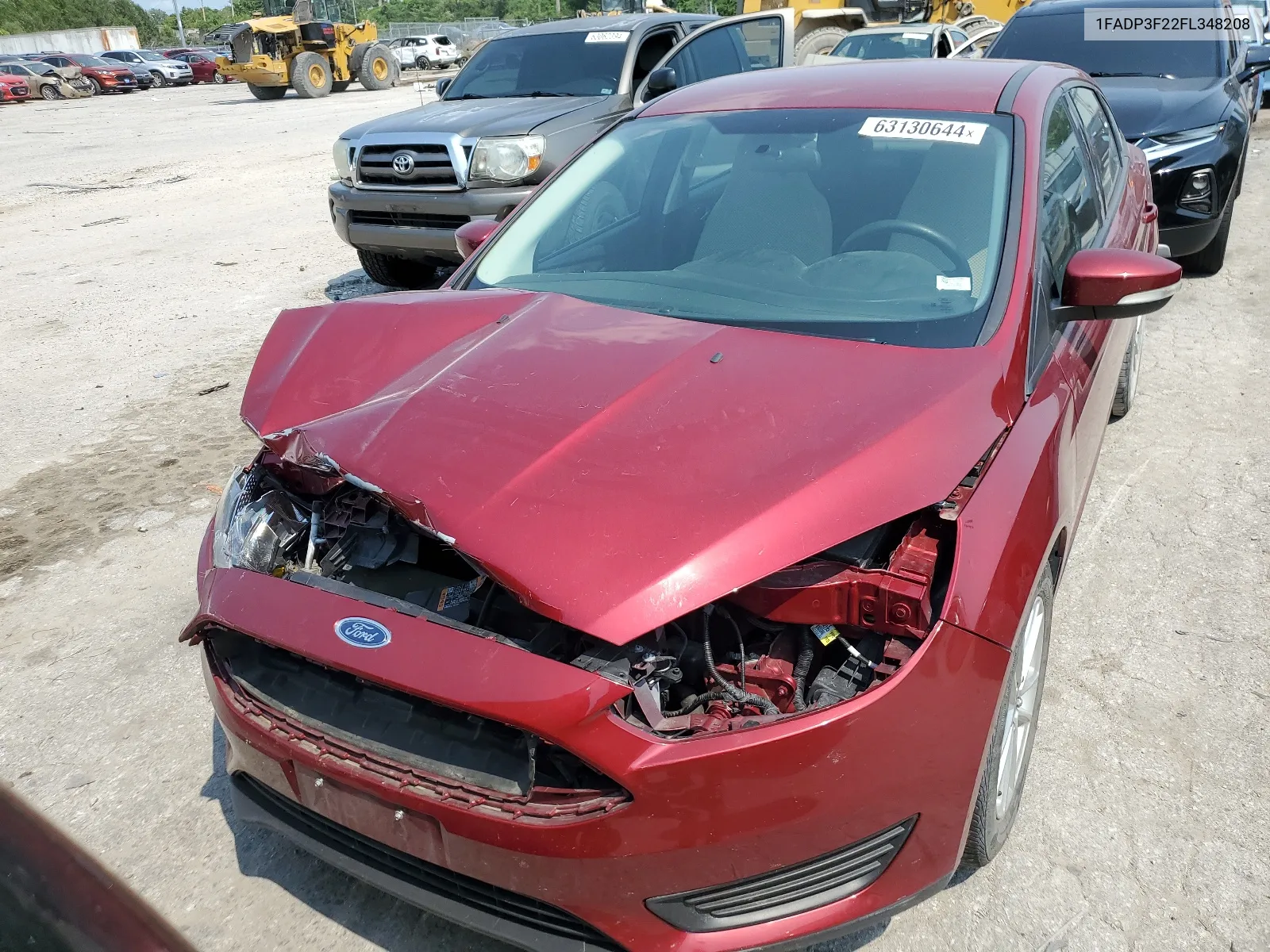 1FADP3F22FL348208 2015 Ford Focus Se