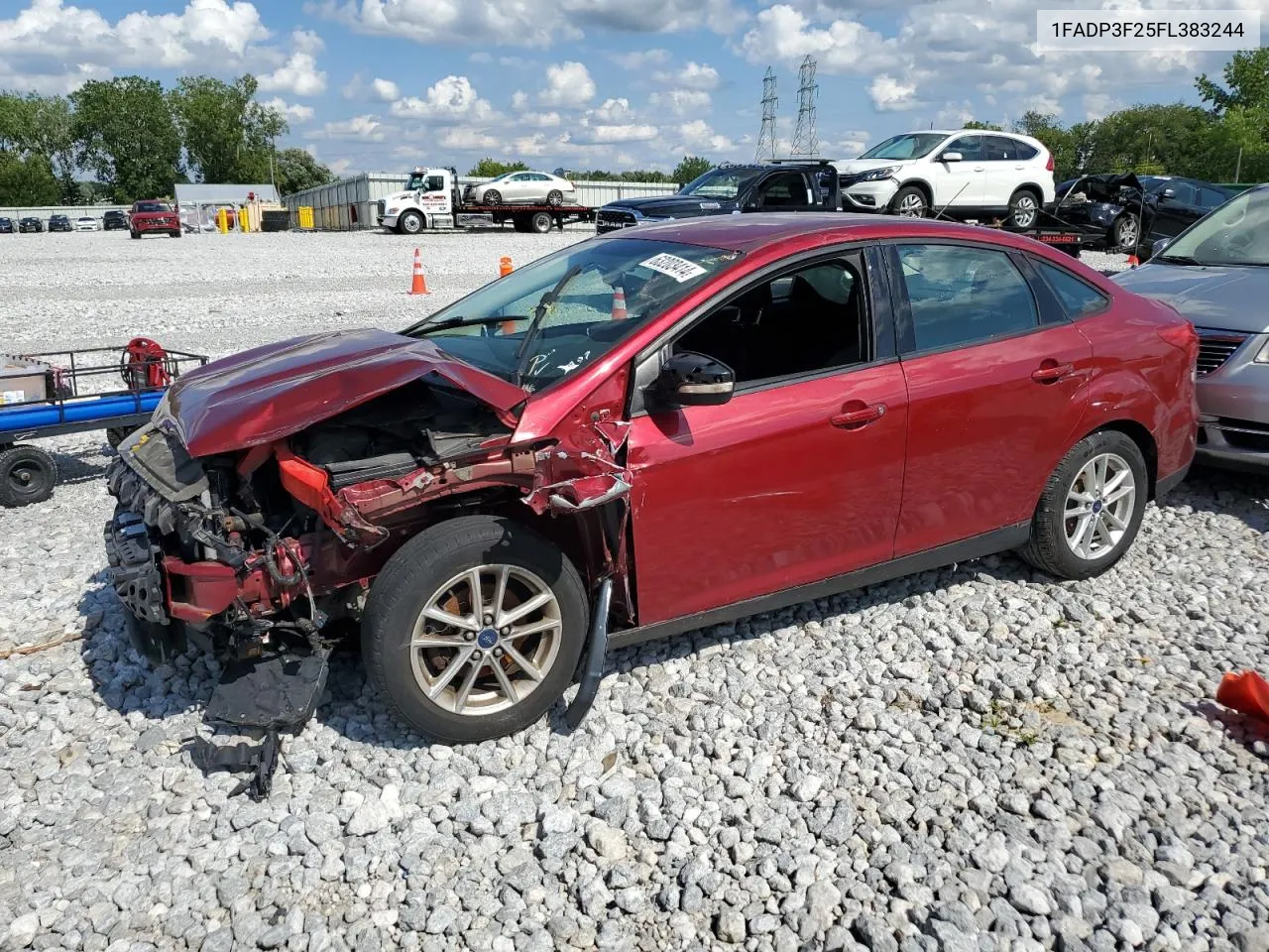 2015 Ford Focus Se VIN: 1FADP3F25FL383244 Lot: 63203414