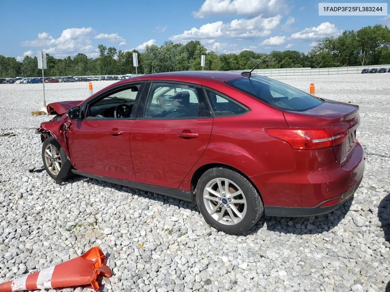 2015 Ford Focus Se VIN: 1FADP3F25FL383244 Lot: 63203414