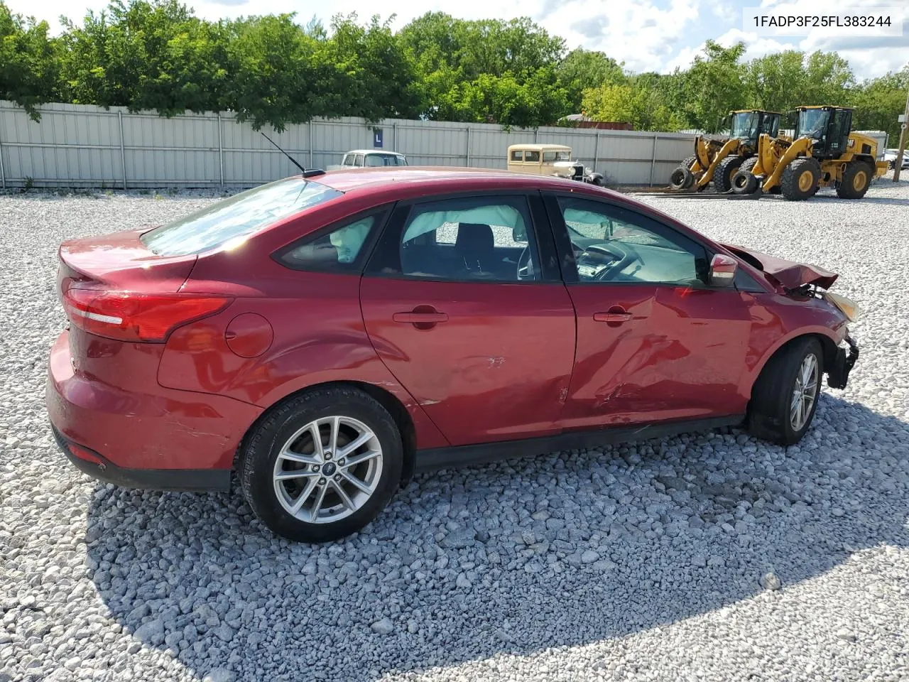 2015 Ford Focus Se VIN: 1FADP3F25FL383244 Lot: 63203414