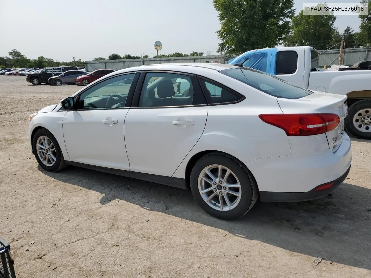 2015 Ford Focus Se VIN: 1FADP3F25FL376018 Lot: 63660814