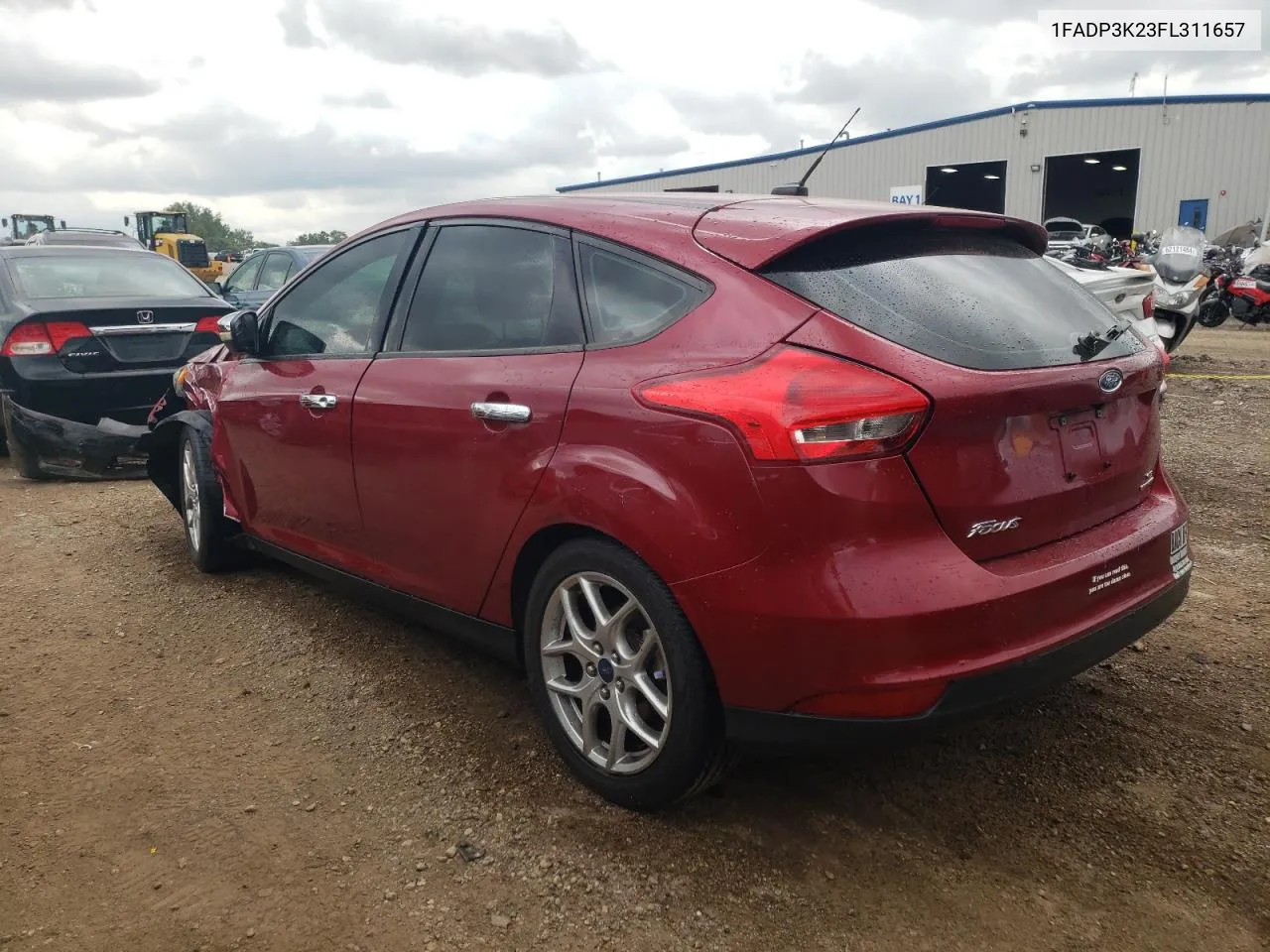 2015 Ford Focus Se VIN: 1FADP3K23FL311657 Lot: 64177534