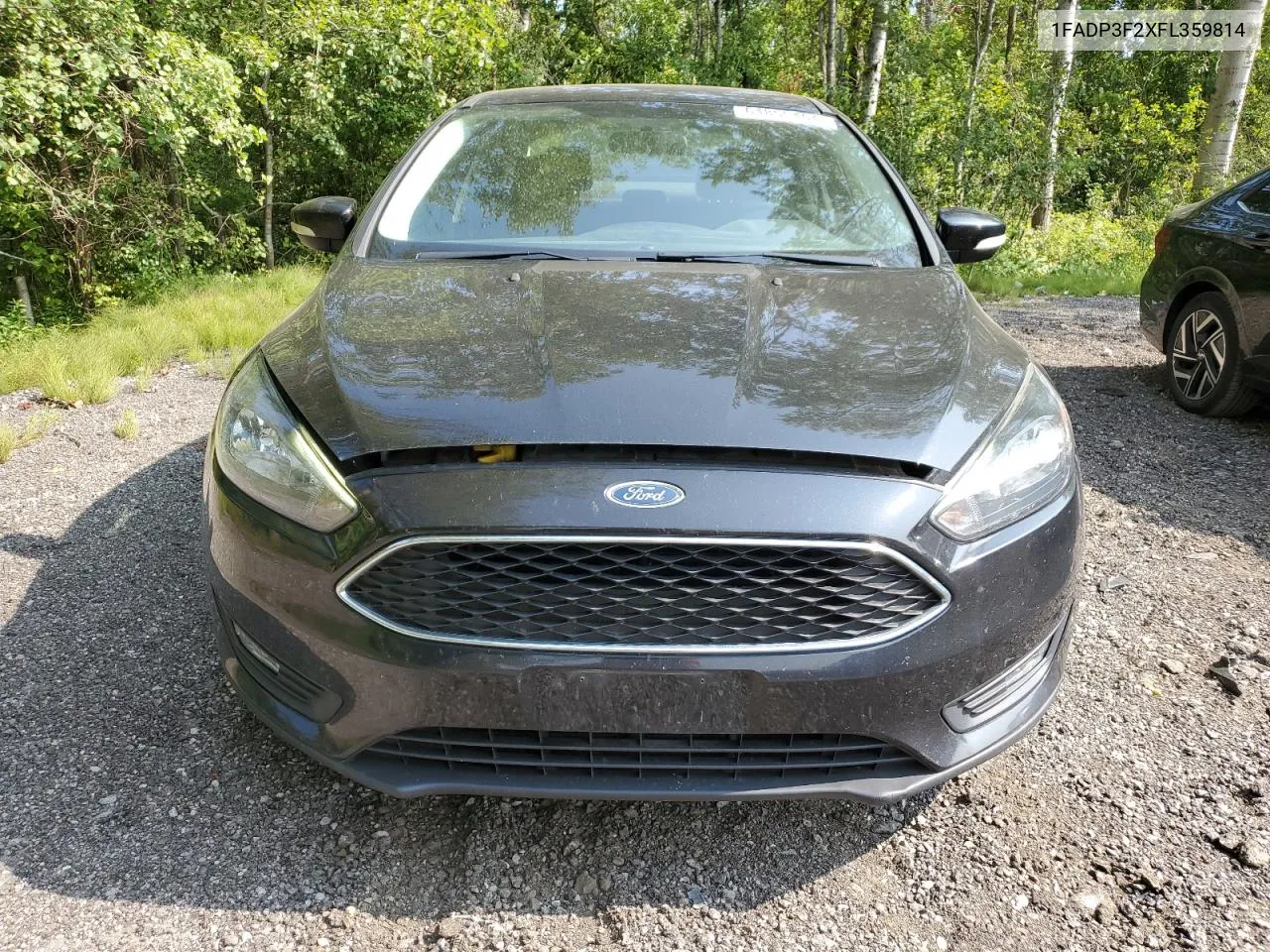 2015 Ford Focus Se VIN: 1FADP3F2XFL359814 Lot: 64855404