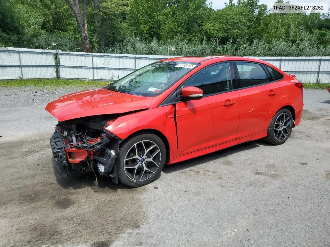 2015 Ford Focus Se VIN: 1FADP3F2XFL213252 Lot: 65135794