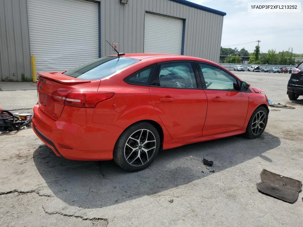 2015 Ford Focus Se VIN: 1FADP3F2XFL213252 Lot: 65135794