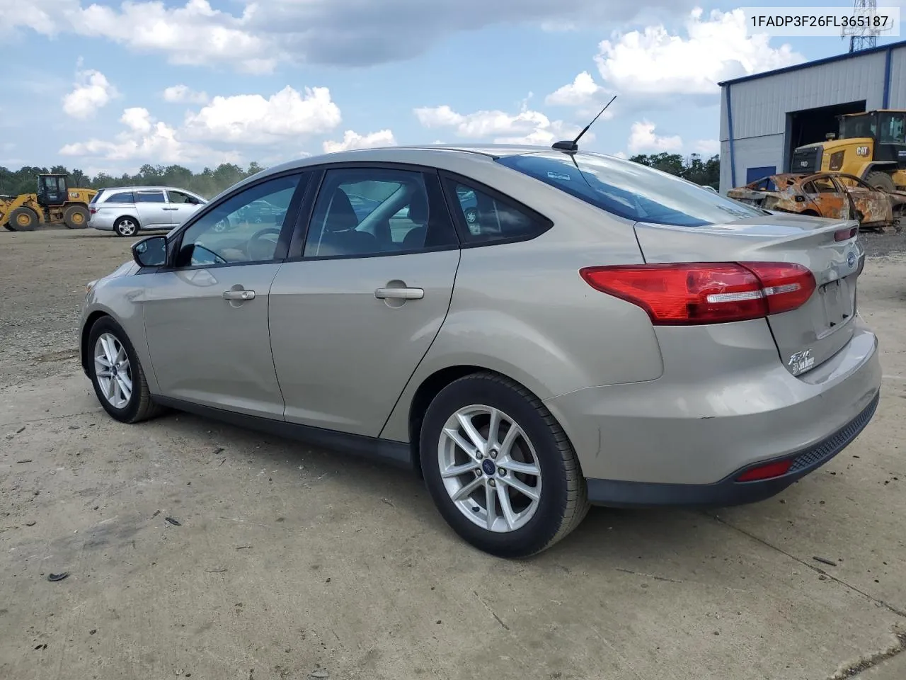 1FADP3F26FL365187 2015 Ford Focus Se