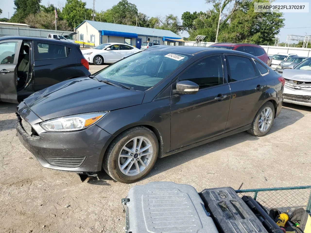 2015 Ford Focus Se VIN: 1FADP3F22FL370287 Lot: 65424954