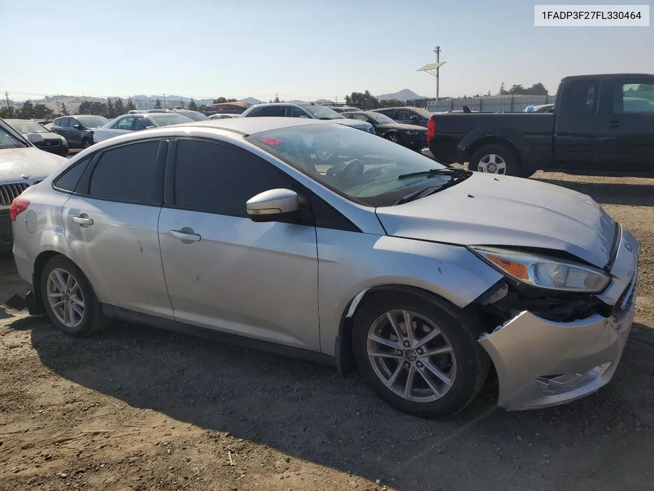 2015 Ford Focus Se VIN: 1FADP3F27FL330464 Lot: 65436284