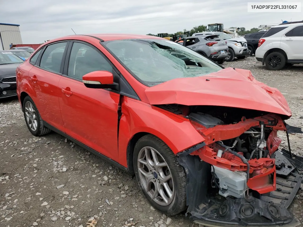 2015 Ford Focus Se VIN: 1FADP3F22FL331067 Lot: 65471104