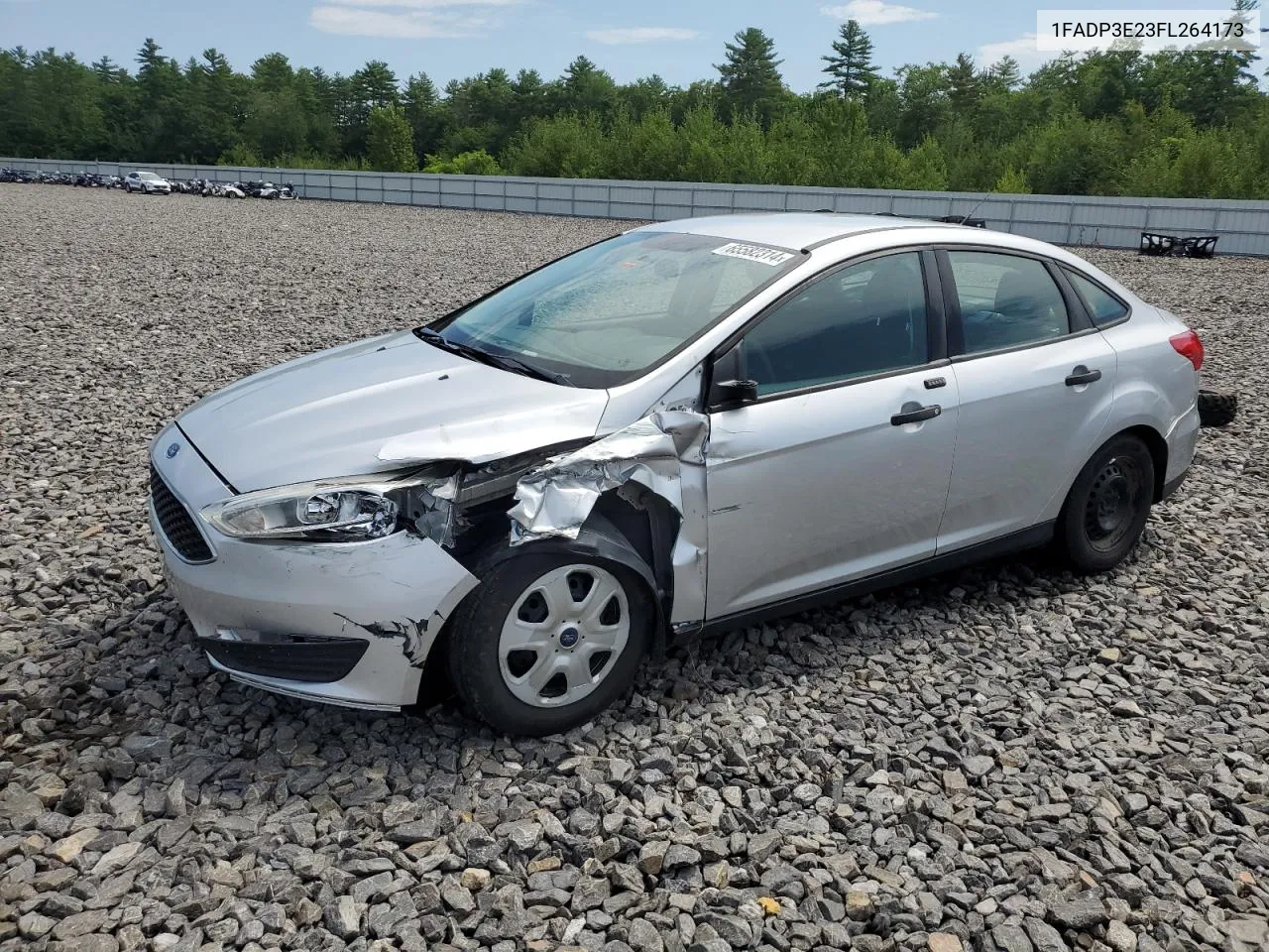 2015 Ford Focus S VIN: 1FADP3E23FL264173 Lot: 65582314