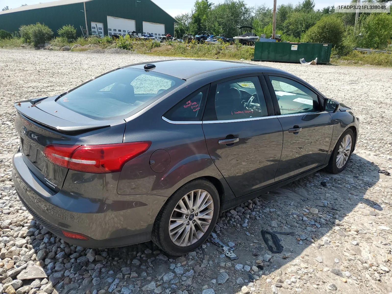 1FADP3J21FL338048 2015 Ford Focus Titanium