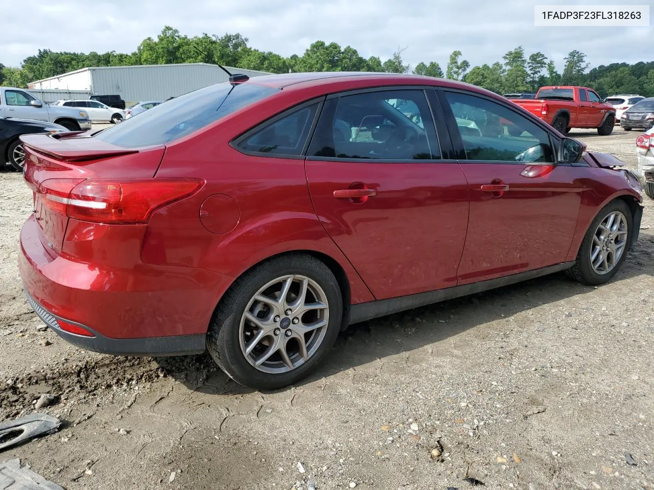 2015 Ford Focus Se VIN: 1FADP3F23FL318263 Lot: 65964184