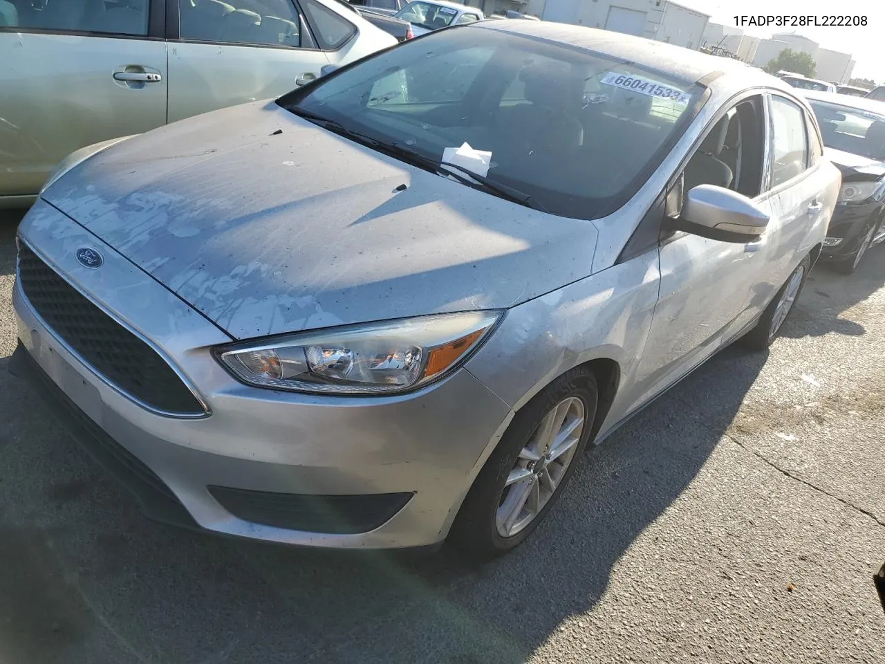 2015 Ford Focus Se VIN: 1FADP3F28FL222208 Lot: 66041533