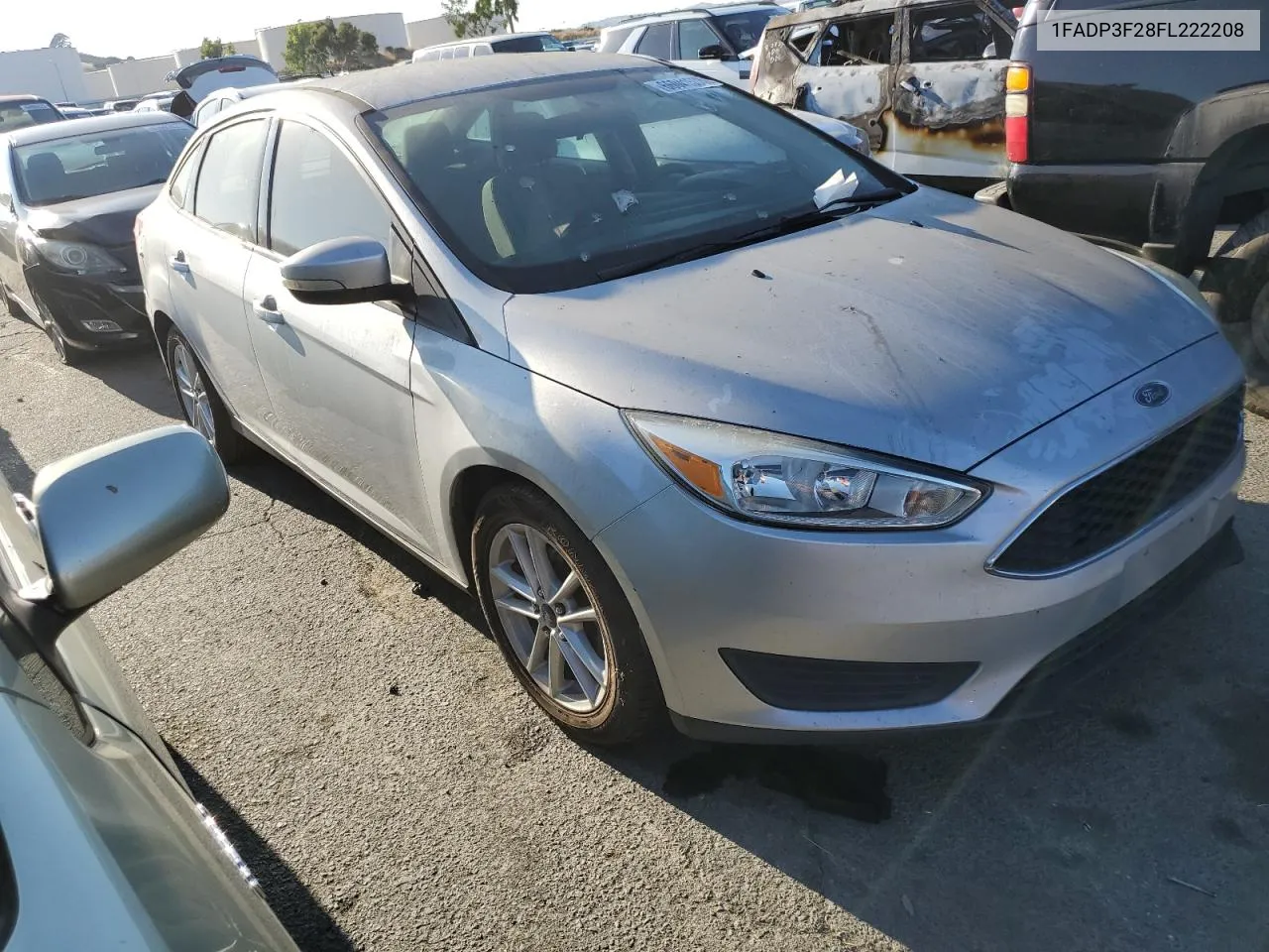 2015 Ford Focus Se VIN: 1FADP3F28FL222208 Lot: 66041533