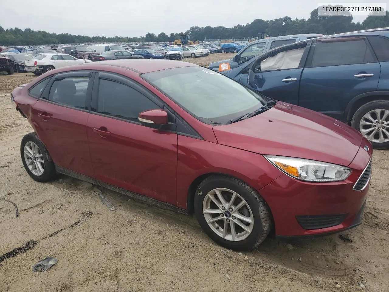 1FADP3F27FL247388 2015 Ford Focus Se