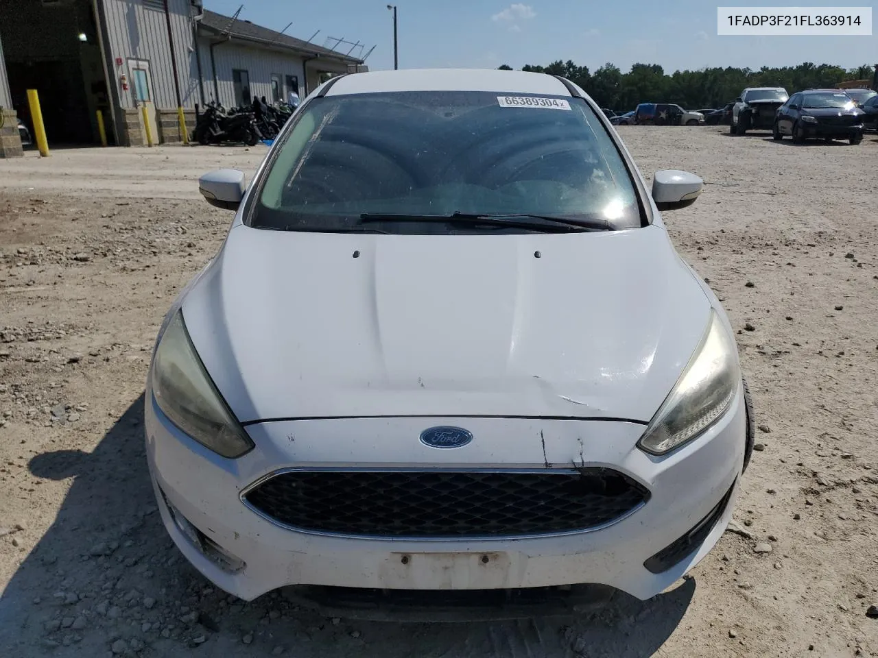 2015 Ford Focus Se VIN: 1FADP3F21FL363914 Lot: 66389304