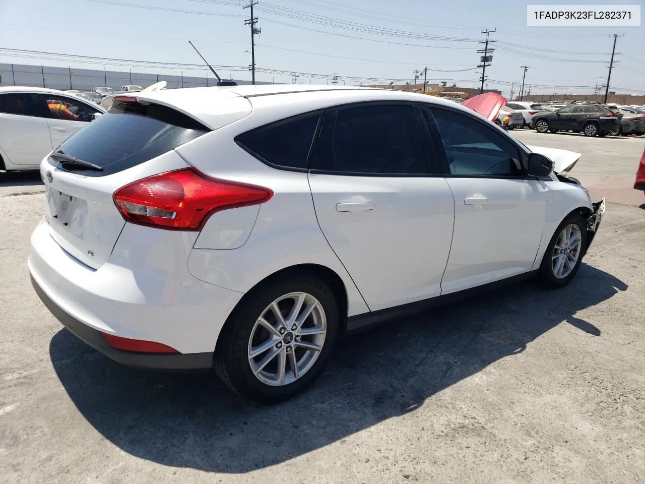 2015 Ford Focus Se VIN: 1FADP3K23FL282371 Lot: 66792704