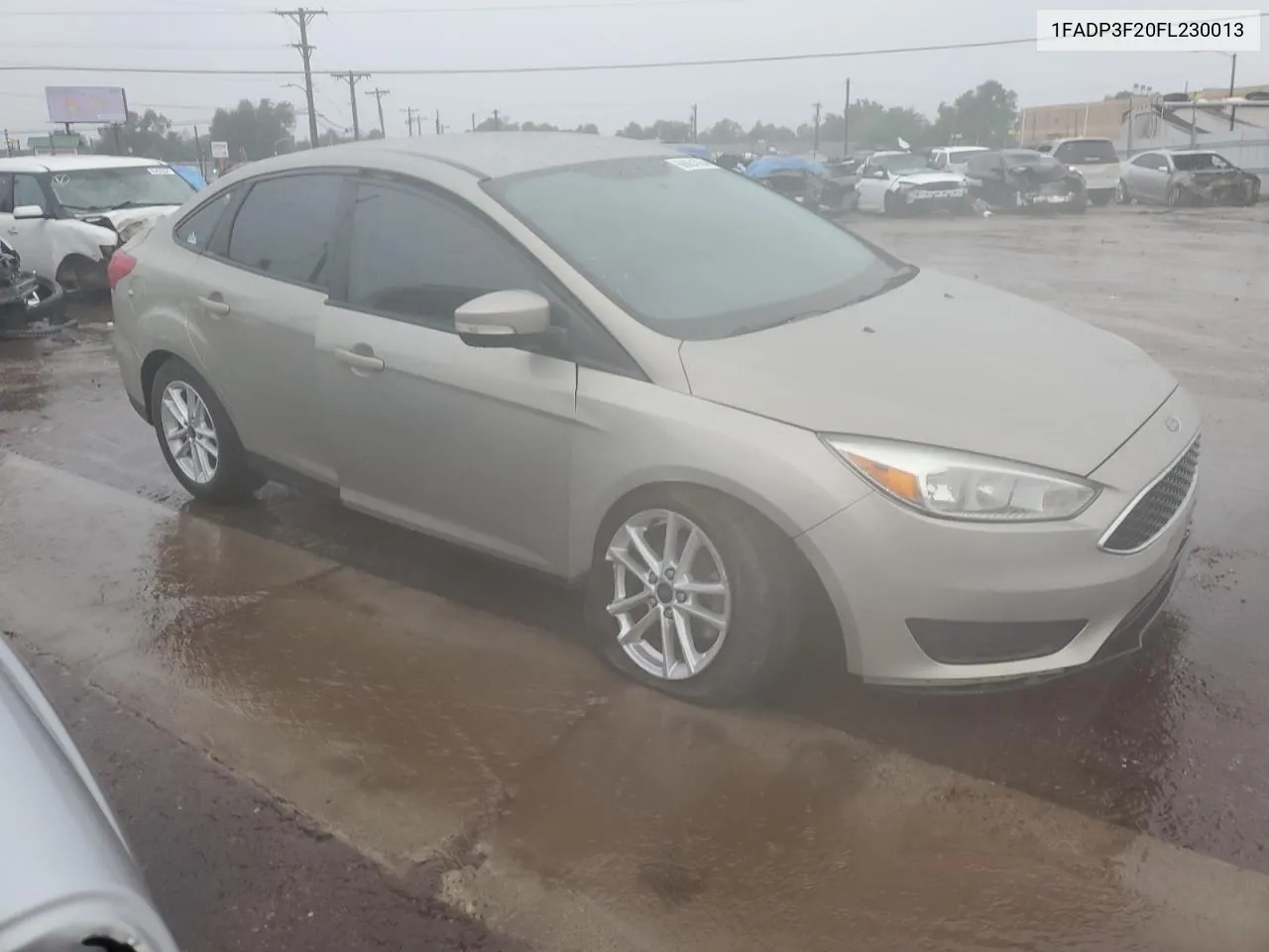 2015 Ford Focus Se VIN: 1FADP3F20FL230013 Lot: 66864764