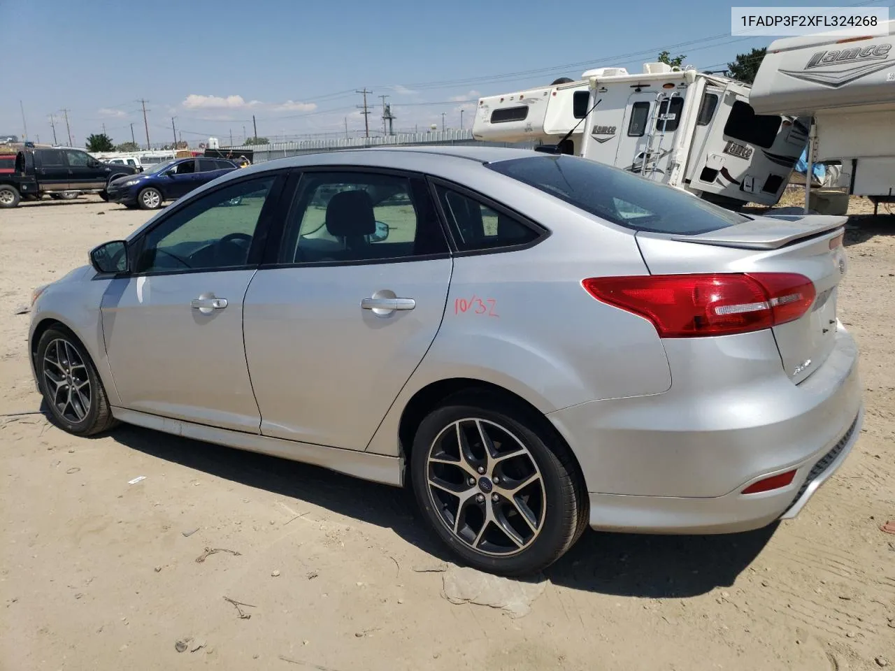 2015 Ford Focus Se VIN: 1FADP3F2XFL324268 Lot: 67041934