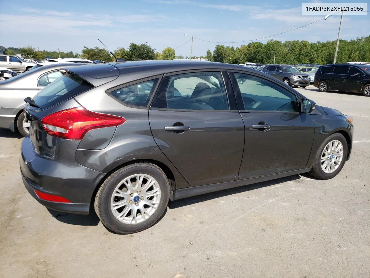 2015 Ford Focus Se VIN: 1FADP3K2XFL215055 Lot: 67049814