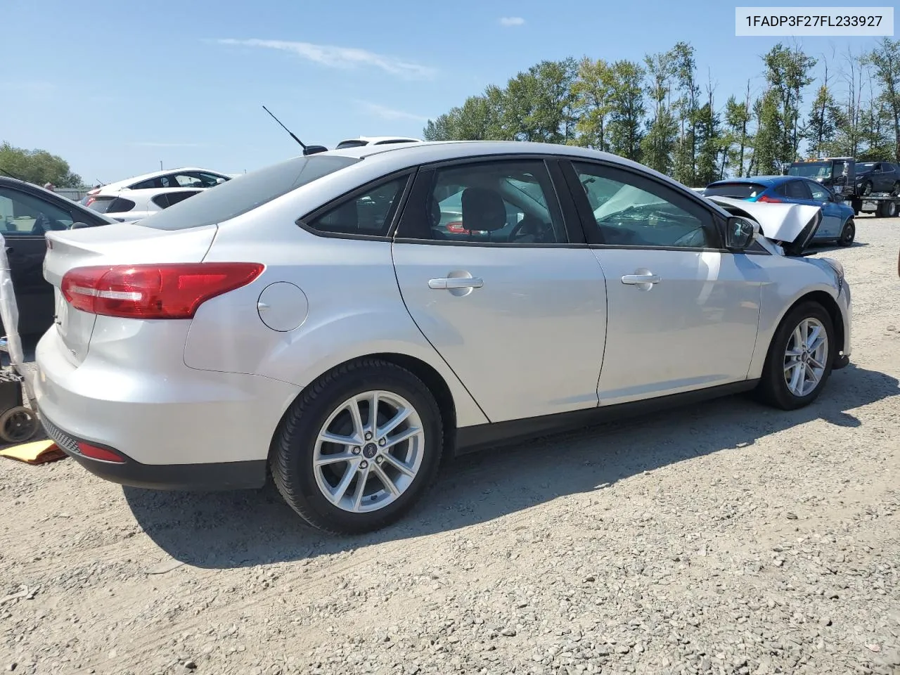 2015 Ford Focus Se VIN: 1FADP3F27FL233927 Lot: 67541374