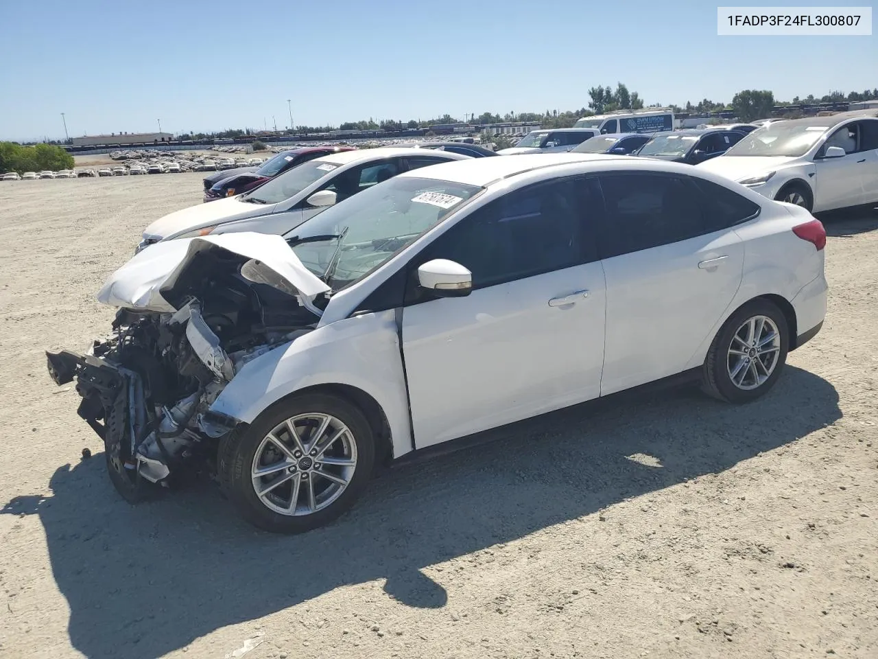 2015 Ford Focus Se VIN: 1FADP3F24FL300807 Lot: 67587674